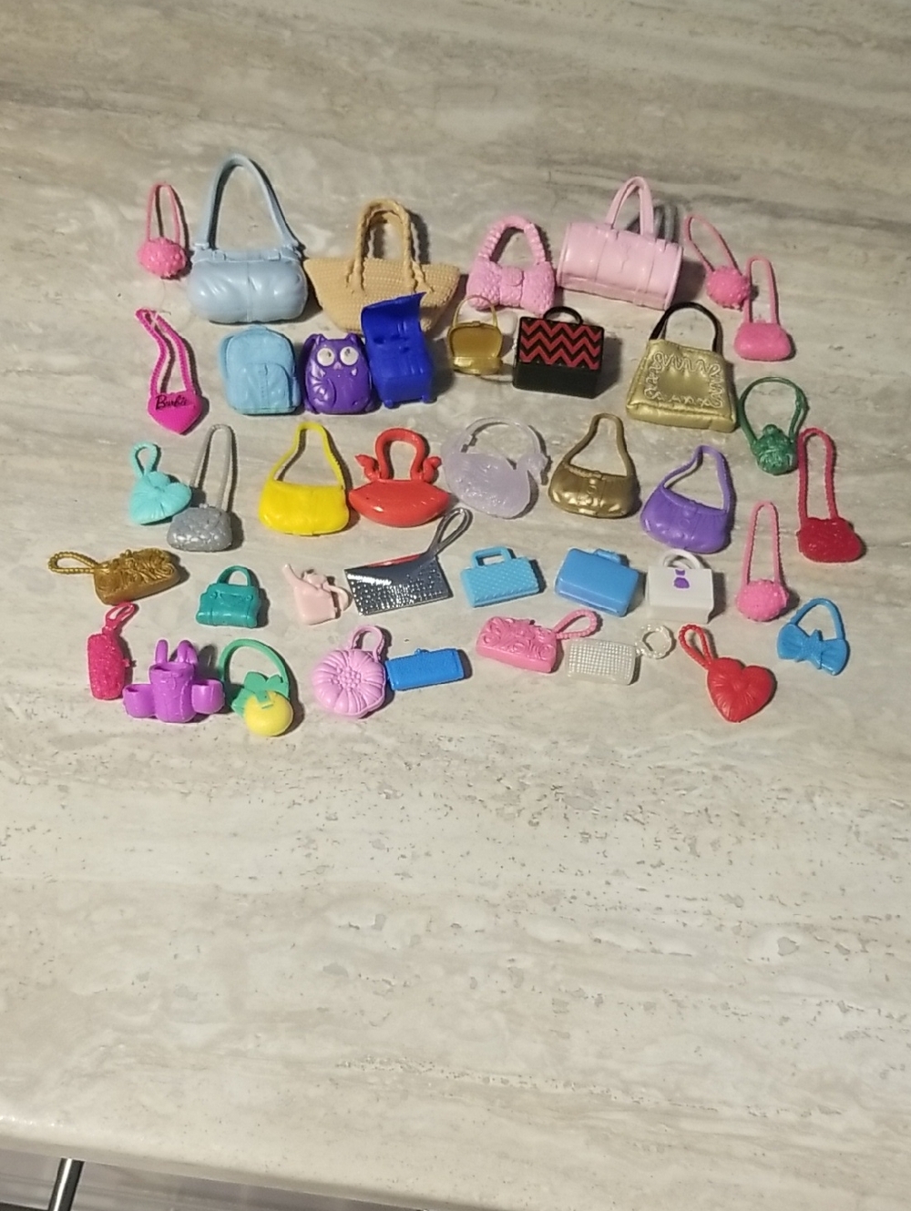 Lot of Barbie and Friends Purses And Bags Not All Barbie Brand